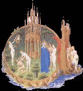 unknow artist Brod Limbourg, Edens lustgard, Spain oil painting reproduction